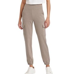 A New Day Women's Relaxed Fit Super Soft Cargo Joggers Mid Rise Knit Fabric XL